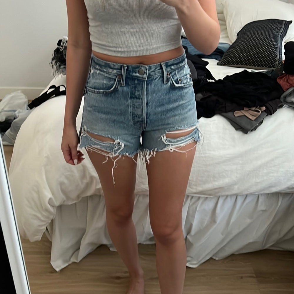 GRLFRD denim helena short - 25